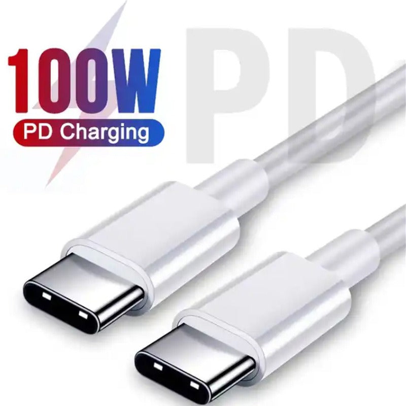 USB-C fast charging data cable Type-C to Type-C mobile phone charging cable Charging head wiring