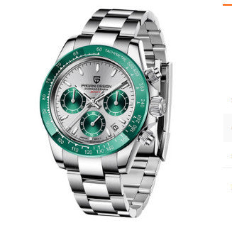 Pagani design multi functional fine steel waterproof calendar men''s quartz watch 1644