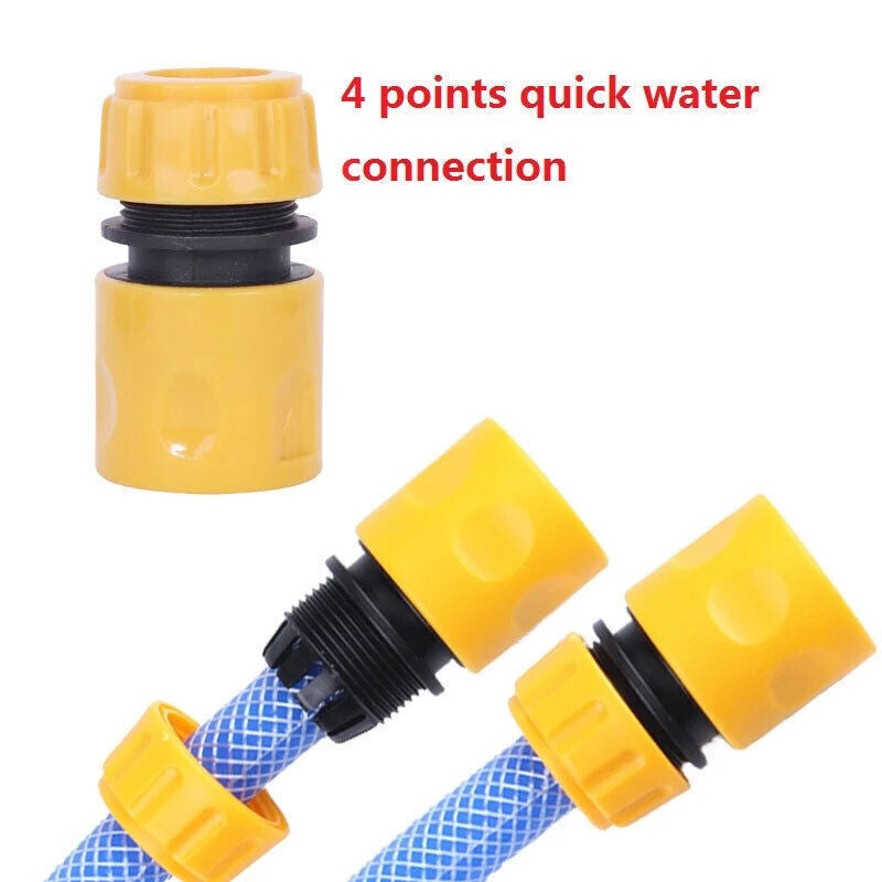 10Pcs-Set Garden Car Water Hose Pipe Tap Adapter Connector & Fitting Hosepipe UK