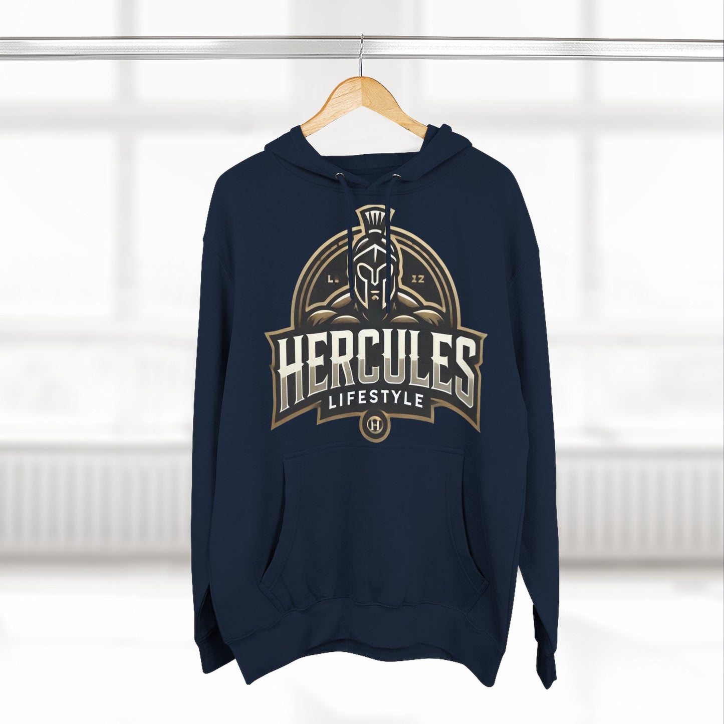 Hercules Three-Panel Fleece Hoodie