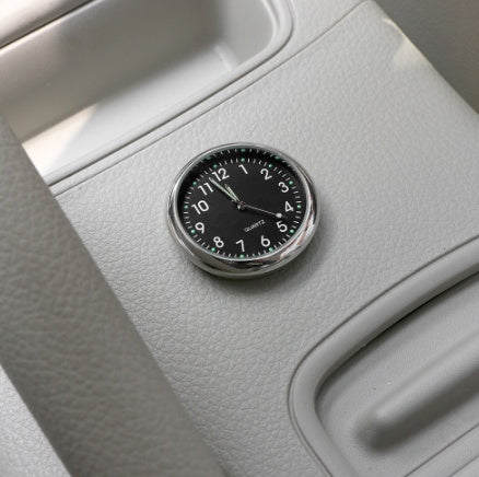 Car sticker clock