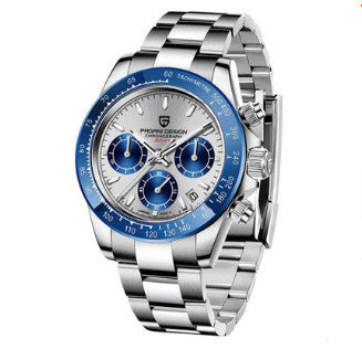 Pagani design multi functional fine steel waterproof calendar men''s quartz watch 1644