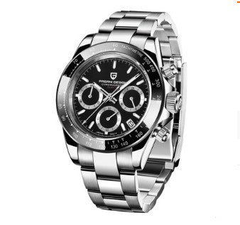 Pagani design multi functional fine steel waterproof calendar men''s quartz watch 1644