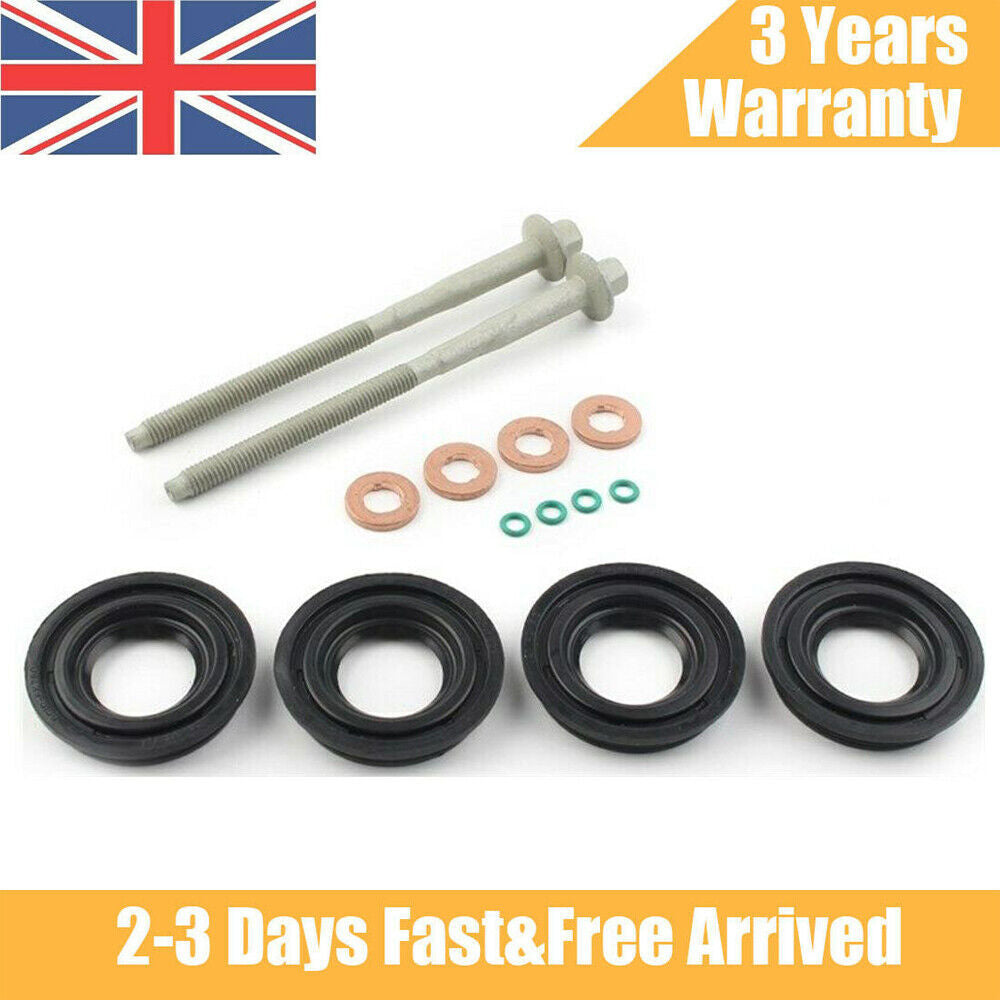 INJECTOR SEAL KIT INJECTOR CLAMP BOLTS FOR FORD TRANSIT MK7 2.2 TDCi