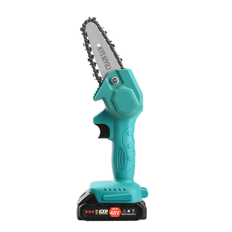 Chainsaw Woodworking Pruning Garden Power Tool Rechargeable With Battery