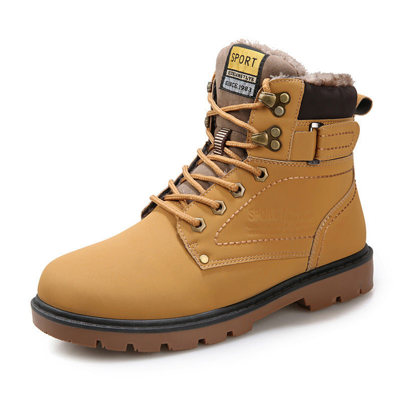 Work Boots High Top Durable Shoes