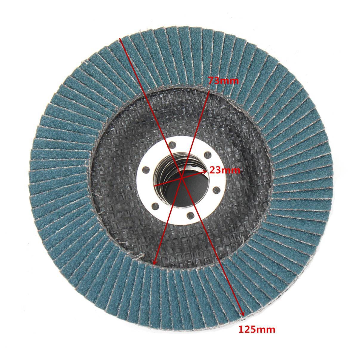 Zirconium corundum louver wheel