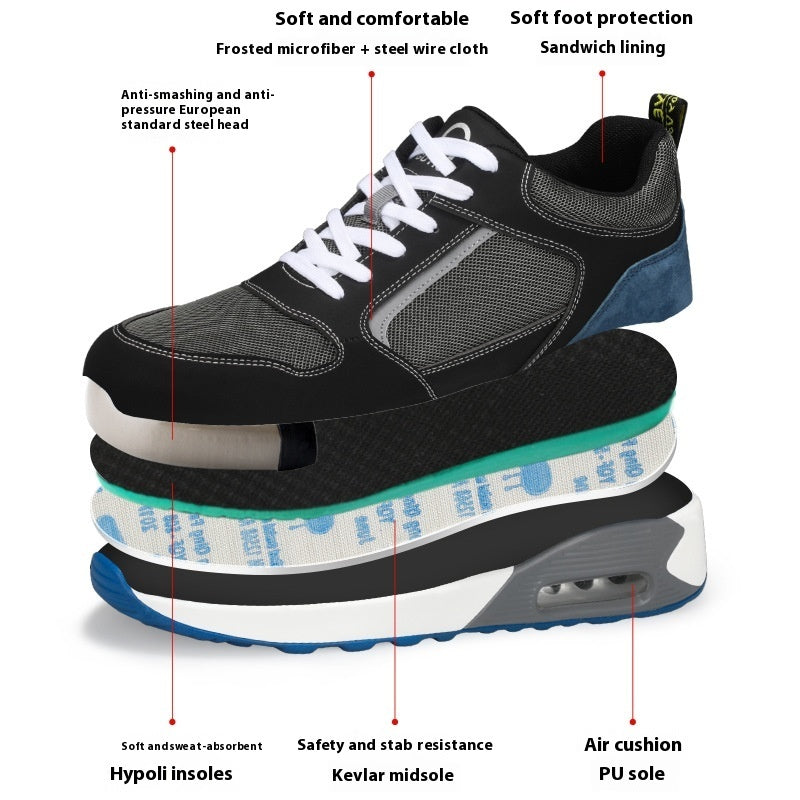 Mens Trainers, Durable Suitable as Work Shoes or Everyday Shoes