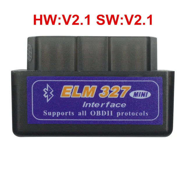 Super Mini ELM327 Bluetooth V2.1 / V1.5 OBD2 Car Diagnostic Tool ELM 327 Bluetooth For OBDII Protocol