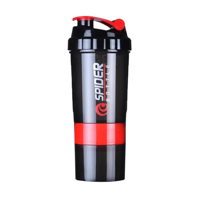 BAISPO Creative Protein Powder Shake Mixing Fitness Kettle Sports Water Bottle