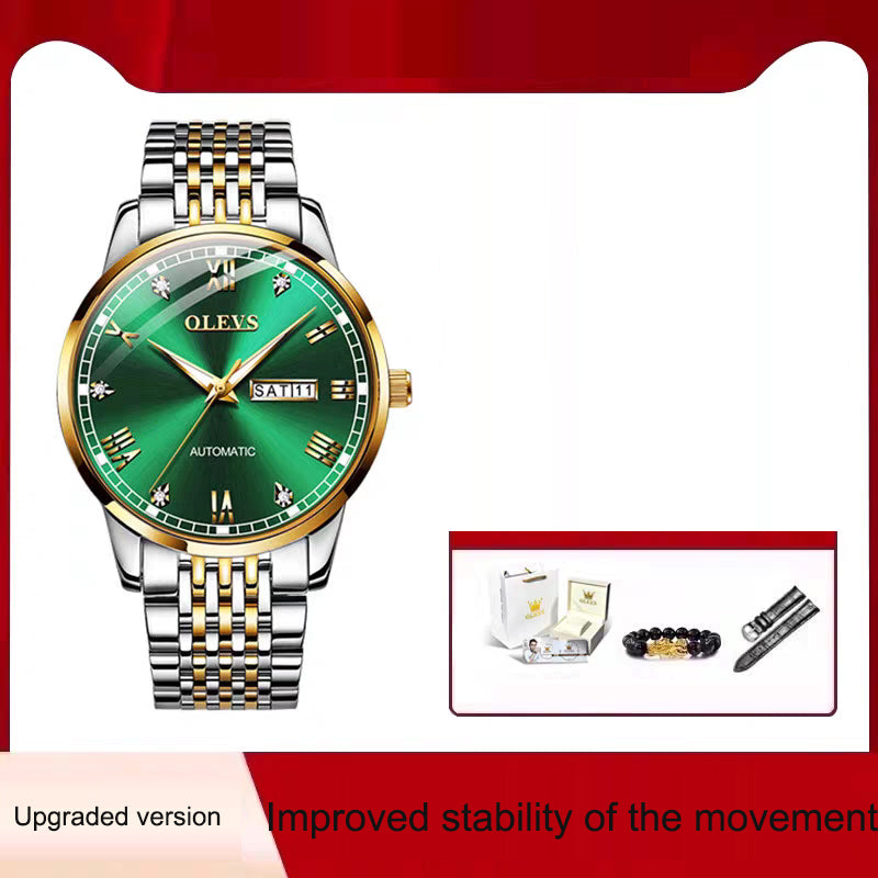 Men's Watch Men's Mechanical Watch Fully Automatic Simple Night Light Watch