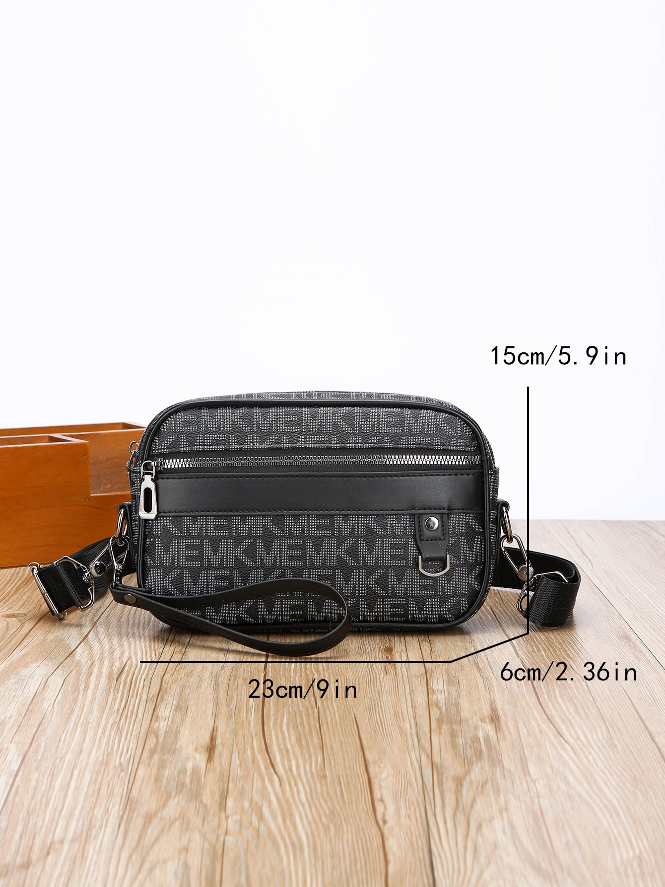 New Casual Shoulder Messenger Bag Large Capacity Men's Handheld Horizontal
