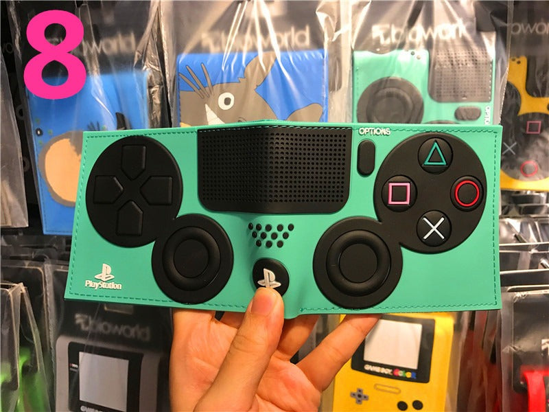 PS4 Wallet Playstation Game Controller Wallet Control Button Handle Model Short Wallet