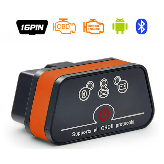 Vgate icar2 Bluetooth/Wifi OBD2 Diagnostic-tool ELM327 Bluetooth/wifi OBD 2 Scanner Mini ELM327 for android/PC/IOS Code Reader