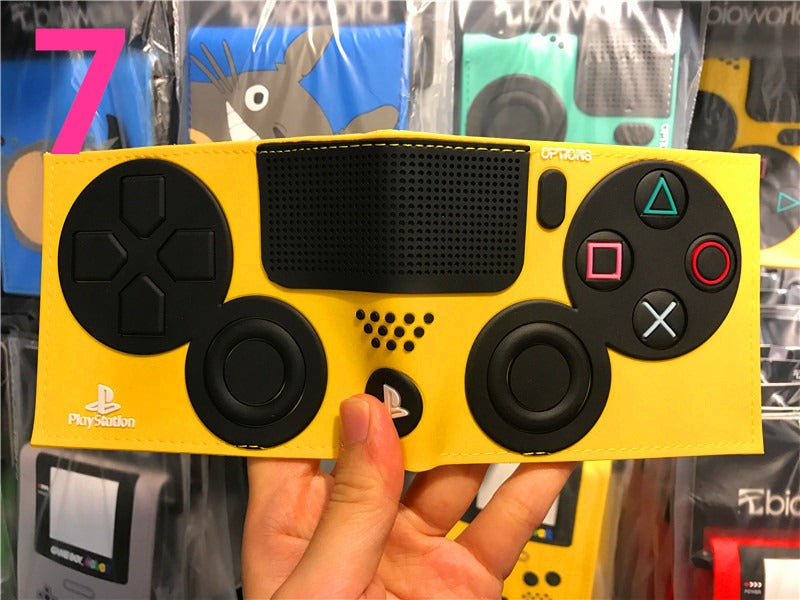 PS4 Wallet Playstation Game Controller Wallet Control Button Handle Model Short Wallet