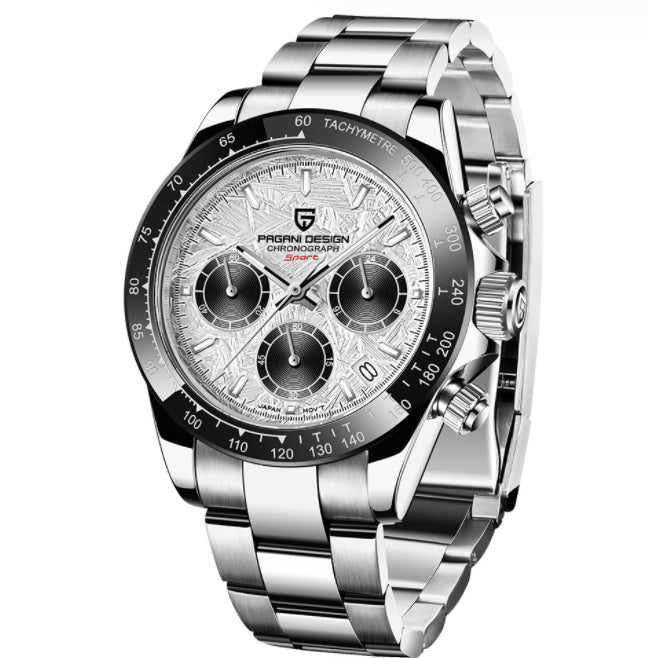 Pagani design multi functional fine steel waterproof calendar men''s quartz watch 1644