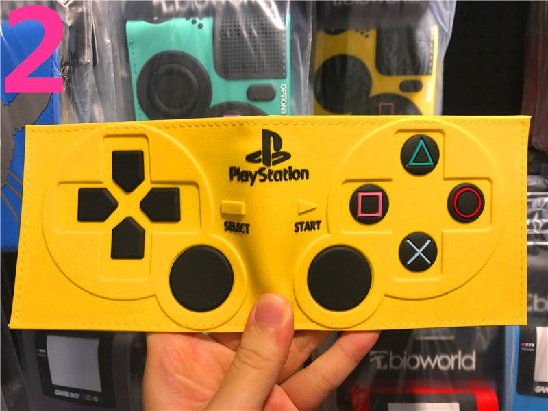 PS4 Wallet Playstation Game Controller Wallet Control Button Handle Model Short Wallet