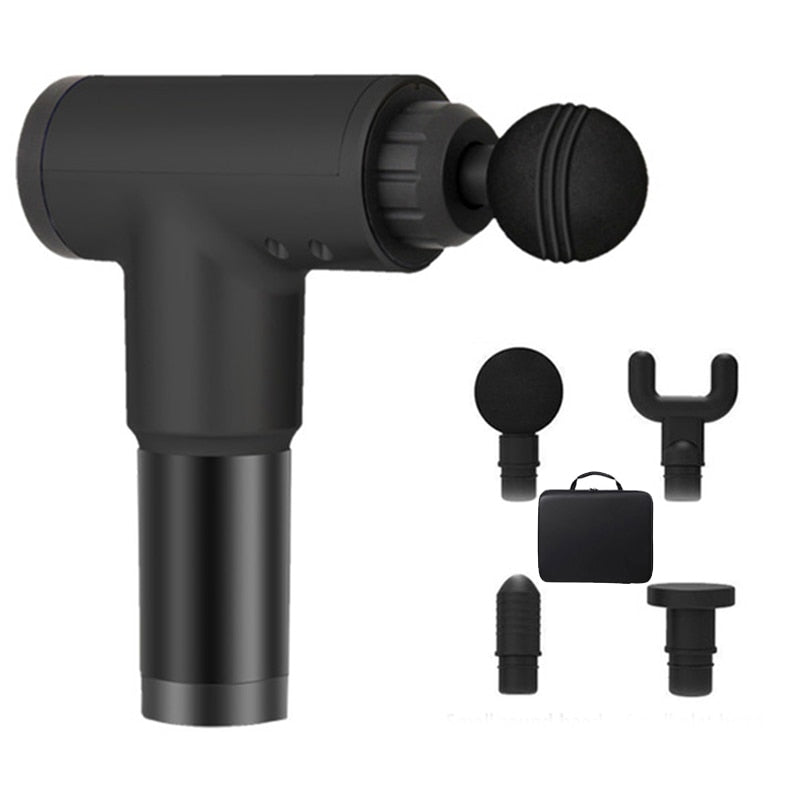 Professional Deep Tissue Muscle Massager Gun Body Massage Gun Fascial Gun Reduce Muscle Tension Relief Device