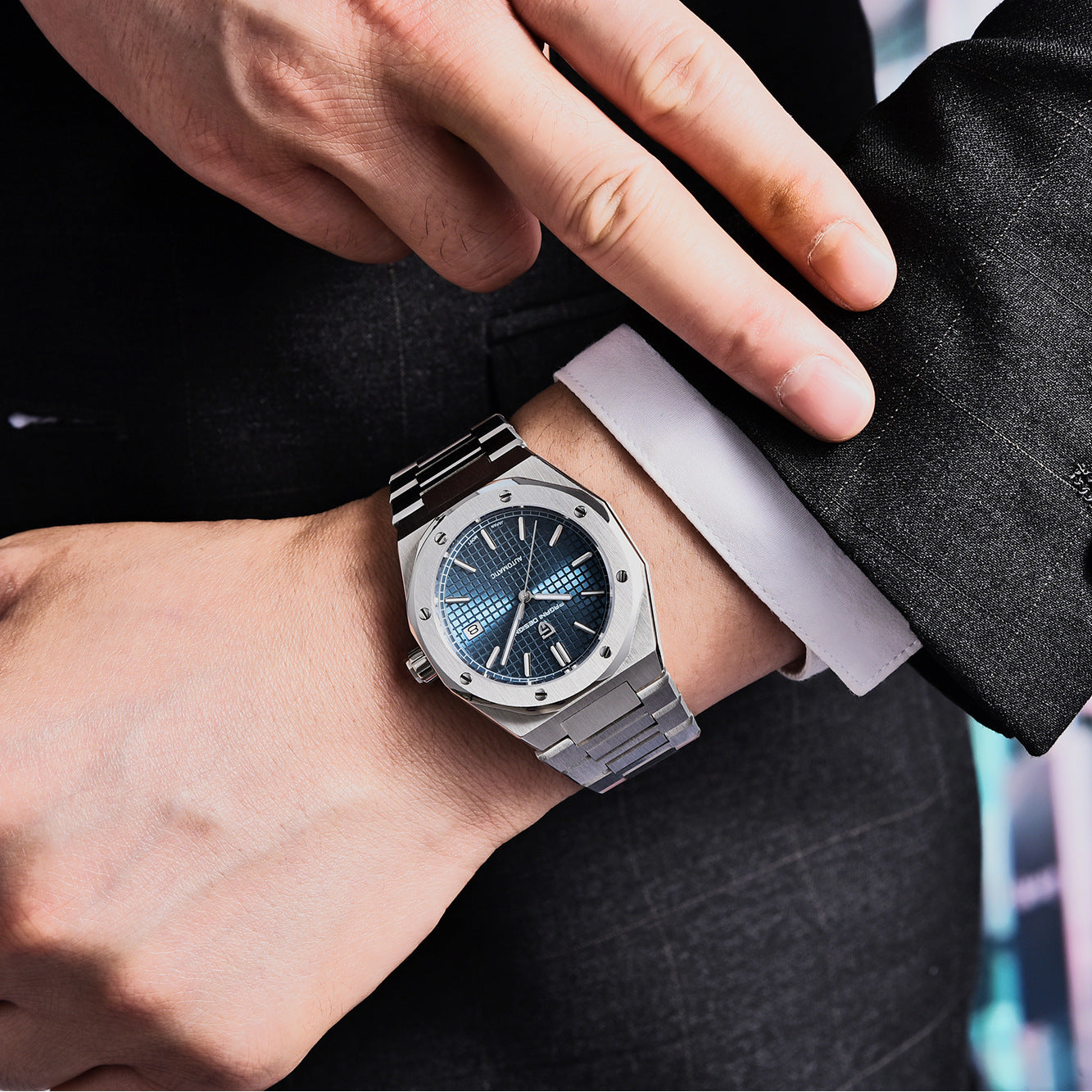 Men's Business Casual Steel Mechanical Watch Pagani Watch