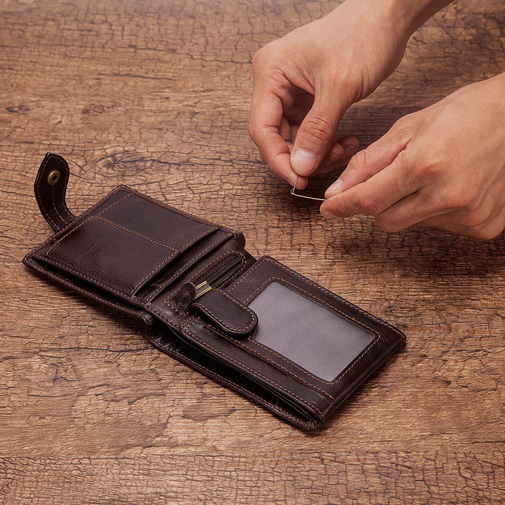 Men's Genuine Leather Wallet Multi-Card