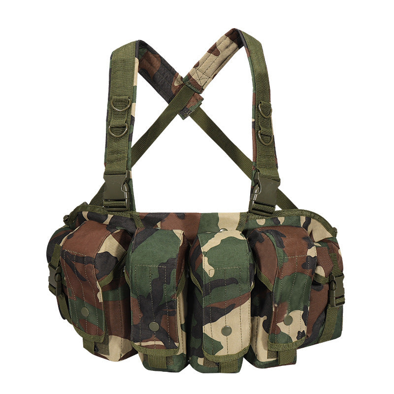 Tactical Bellyband Vest Multifunctional CS Load Vest Quick Release And Light Weight Outreach Training Camouflage Equipment