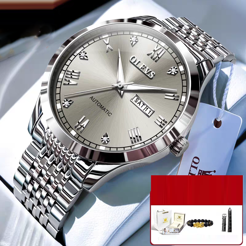 Men's Watch Men's Mechanical Watch Fully Automatic Simple Night Light Watch
