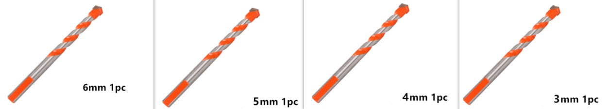 Multifunctional ceramic drill bit