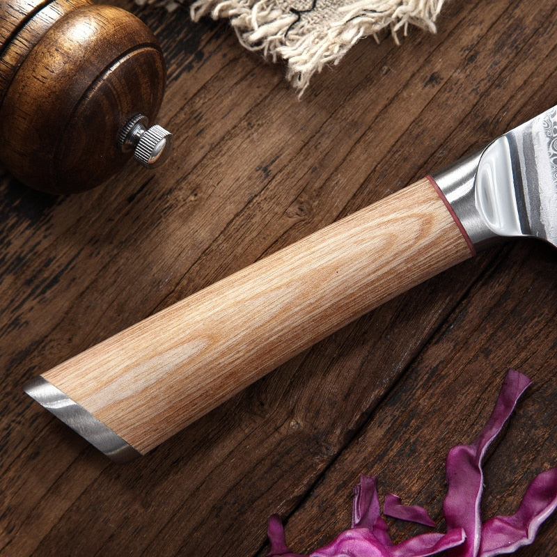67-layer steel V gold 10 Damascus kitchen knife chef Knives Gyuto Santoku Cleaver Paring Steak Slicing Utility
