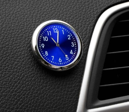 Car sticker clock
