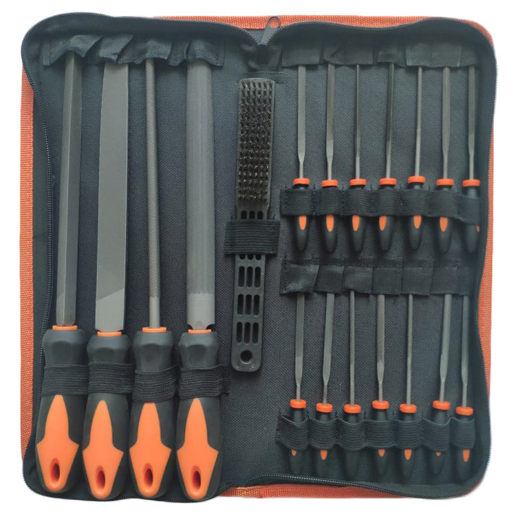 File Polishing Set Combination 17pcs Metal