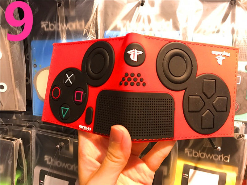 PS4 Wallet Playstation Game Controller Wallet Control Button Handle Model Short Wallet
