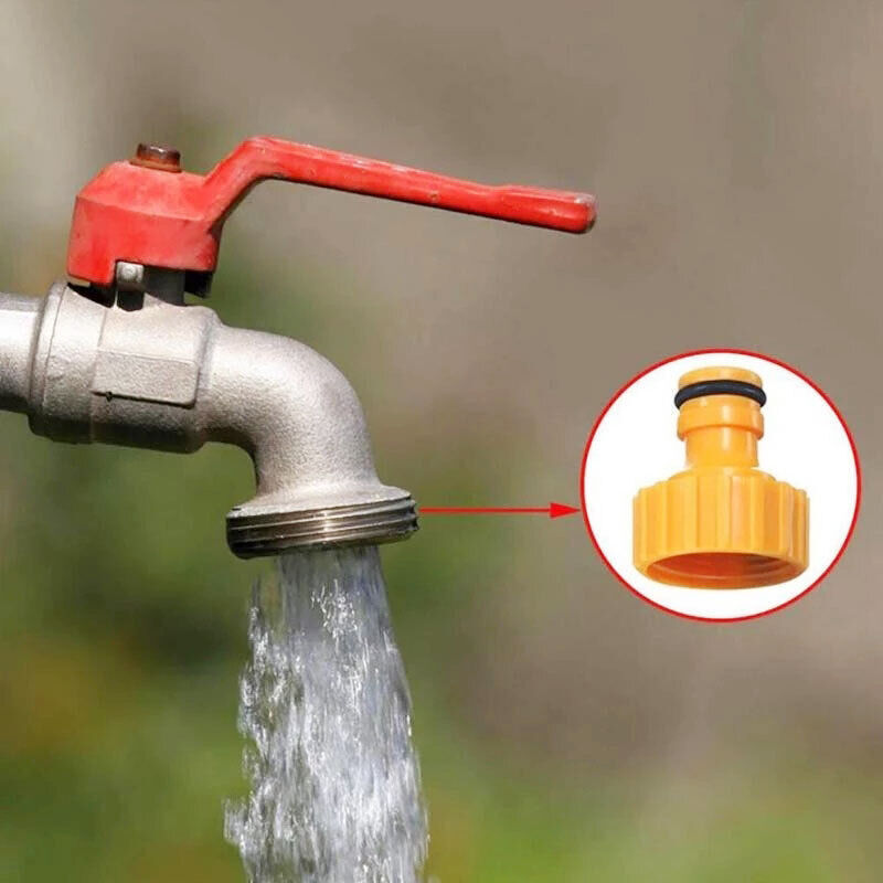 10Pcs-Set Garden Car Water Hose Pipe Tap Adapter Connector & Fitting Hosepipe UK
