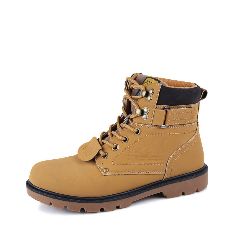 Work Boots High Top Durable Shoes