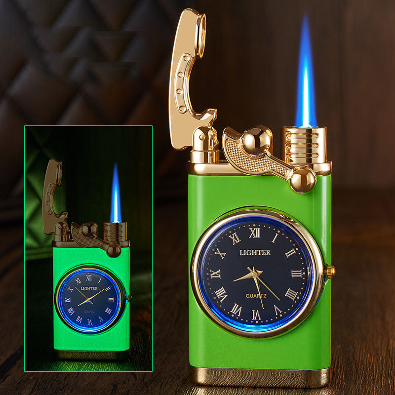 Multi functional electronic watch cigarette lighter , versatile men's gift lighter