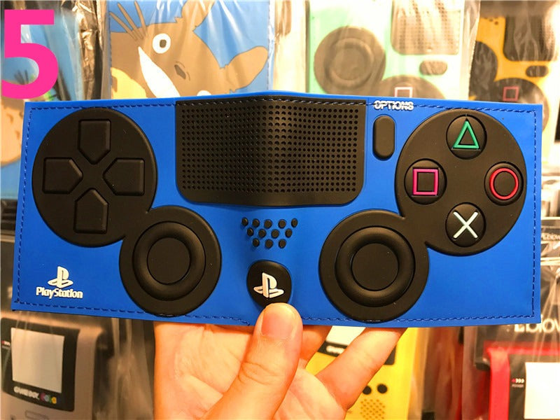 PS4 Wallet Playstation Game Controller Wallet Control Button Handle Model Short Wallet