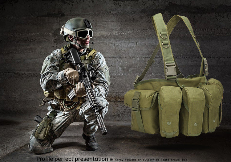 Tactical Bellyband Vest Multifunctional CS Load Vest Quick Release And Light Weight Outreach Training Camouflage Equipment