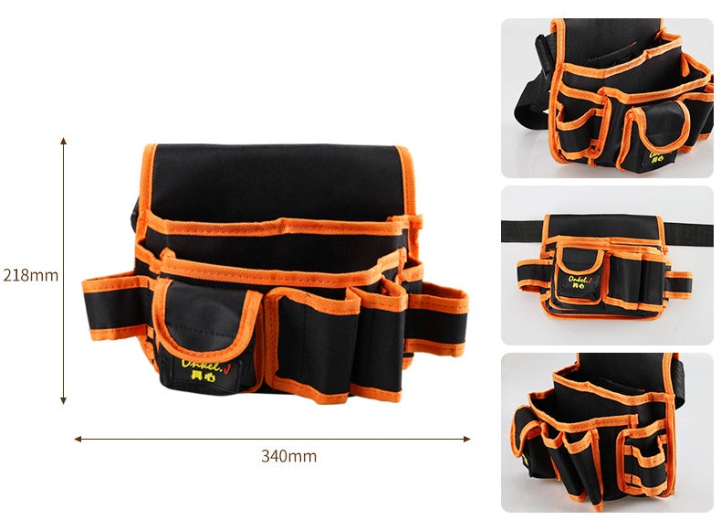 Construction Site Tools holder Oxford Cloth Woodworking Work Fitter Electrician Kit