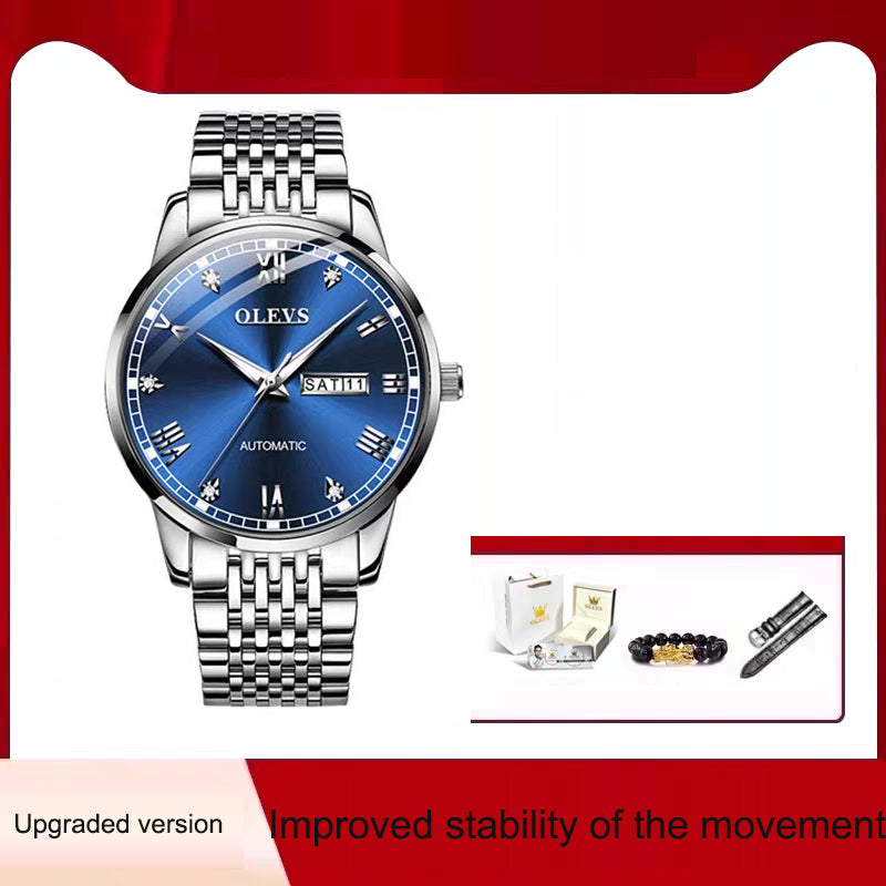 Men's Watch Men's Mechanical Watch Fully Automatic Simple Night Light Watch