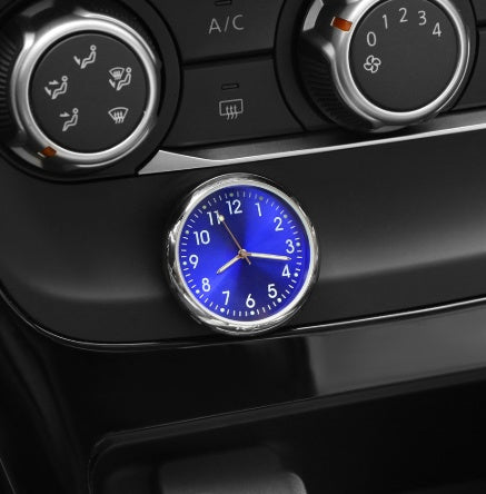 Car sticker clock