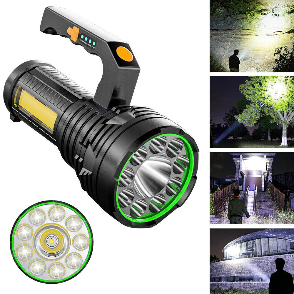 Strong Light Portable Flashlight Multi-Function Rechargeable Waterproof Searchlight Outdoor Emergency USB Outdoor Light