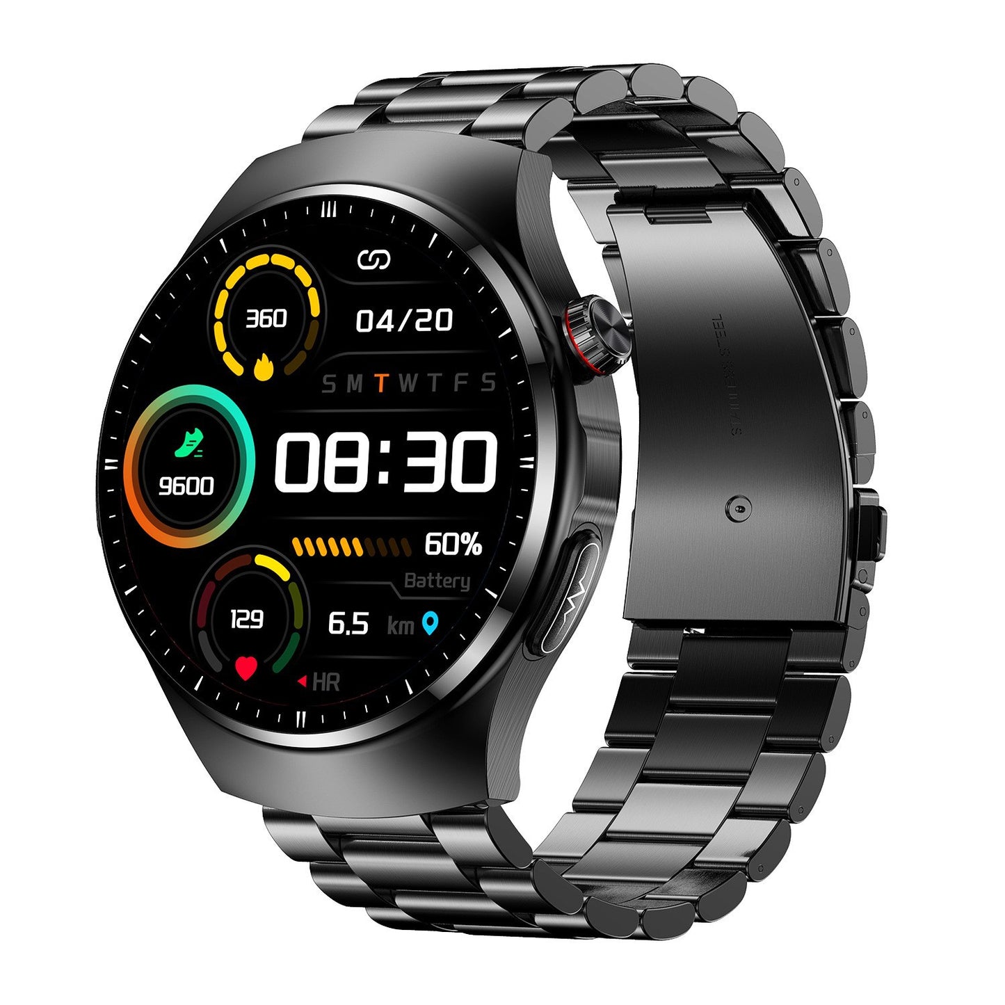 Smart Watch TK25 Bluetooth Call Heart Rate Blood Oxygen Blood Pressure