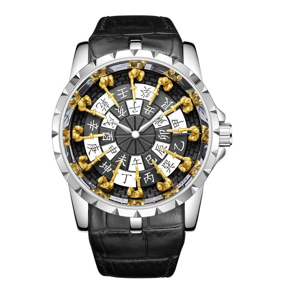 Twelve Round Table Knight Watch Mechanical Men's Watch