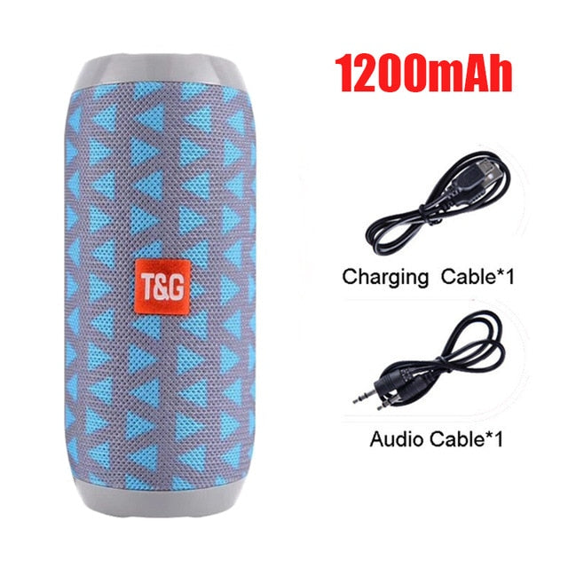 YABA Bluetooth Speaker Portable Wireless Speaker Sound System 3D Stereo Music Surround soundbar TF AUX USB
