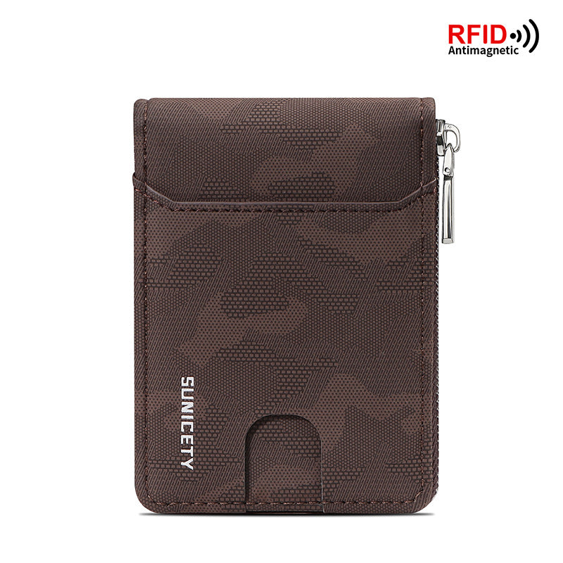Large Capacity Camouflage Wallet