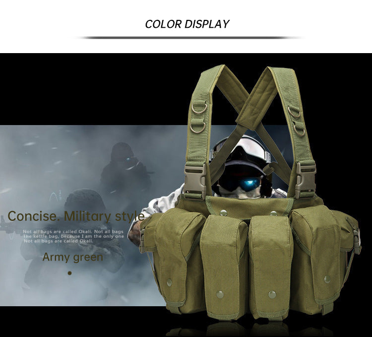 Tactical Bellyband Vest Multifunctional CS Load Vest Quick Release And Light Weight Outreach Training Camouflage Equipment