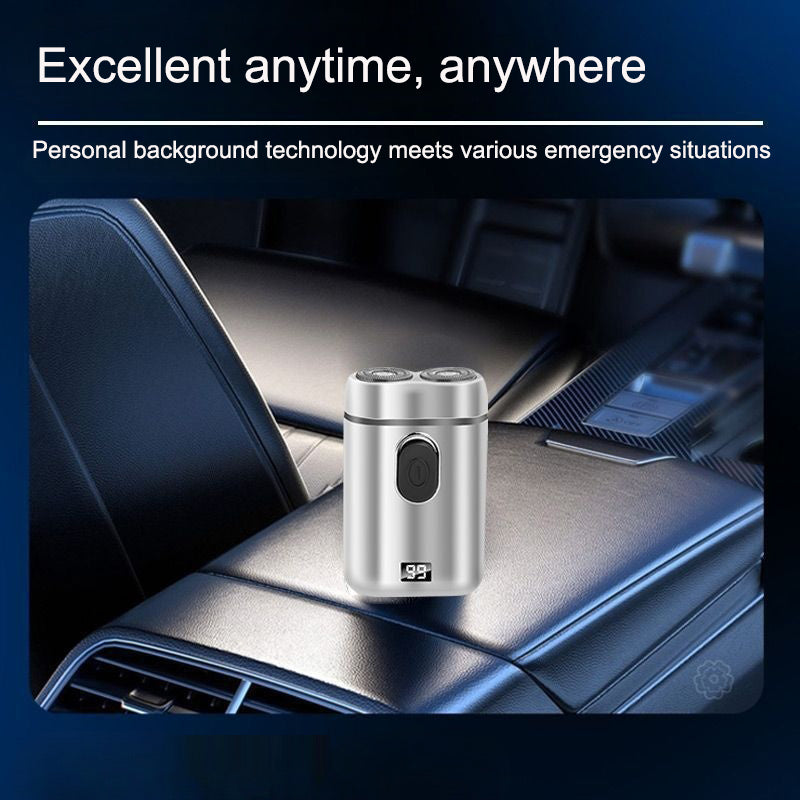 Shaver Double Head Portable Charging Beard Shaver