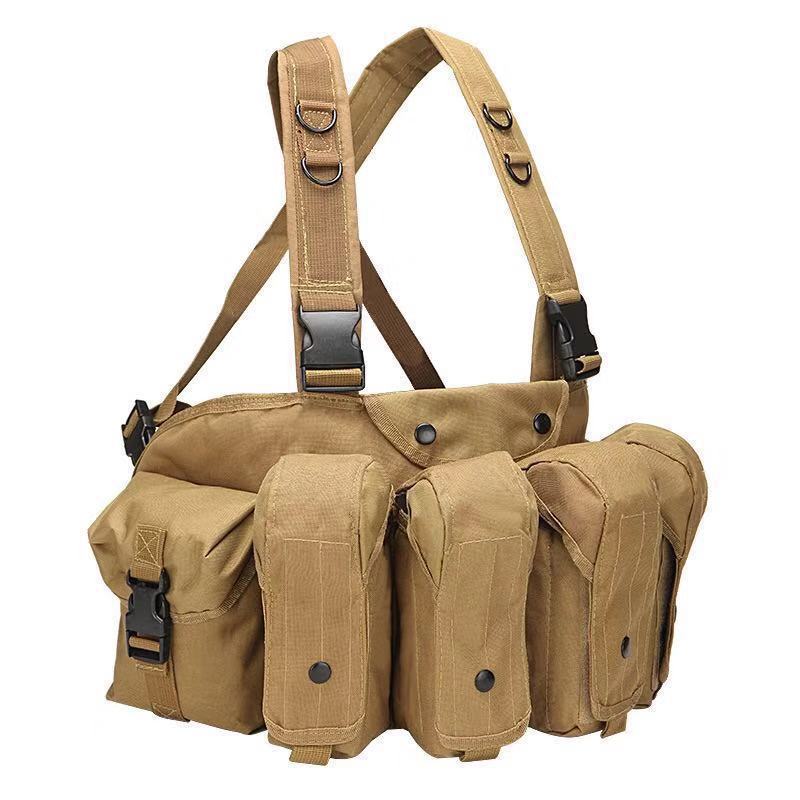 Tactical Bellyband Vest Multifunctional CS Load Vest Quick Release And Light Weight Outreach Training Camouflage Equipment