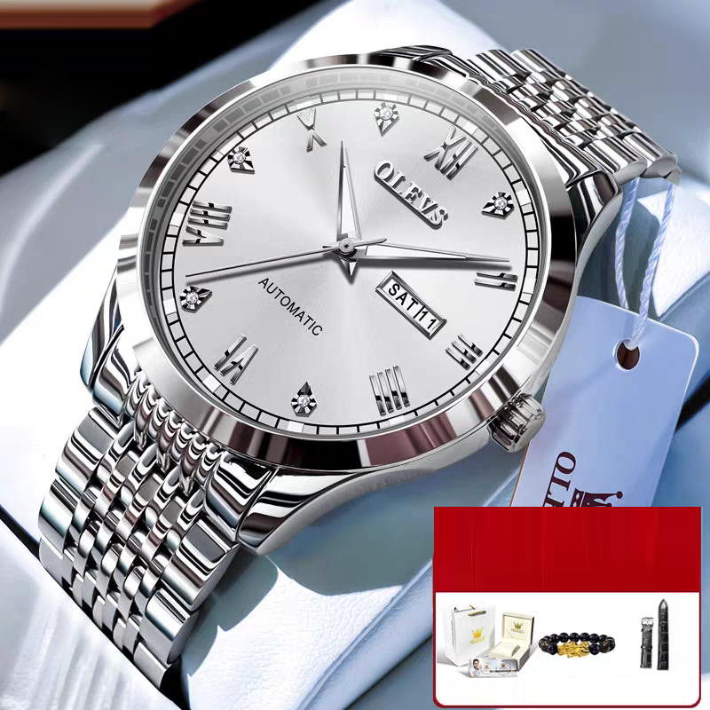 Men's Watch Men's Mechanical Watch Fully Automatic Simple Night Light Watch