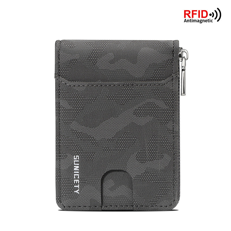 Large Capacity Camouflage Wallet