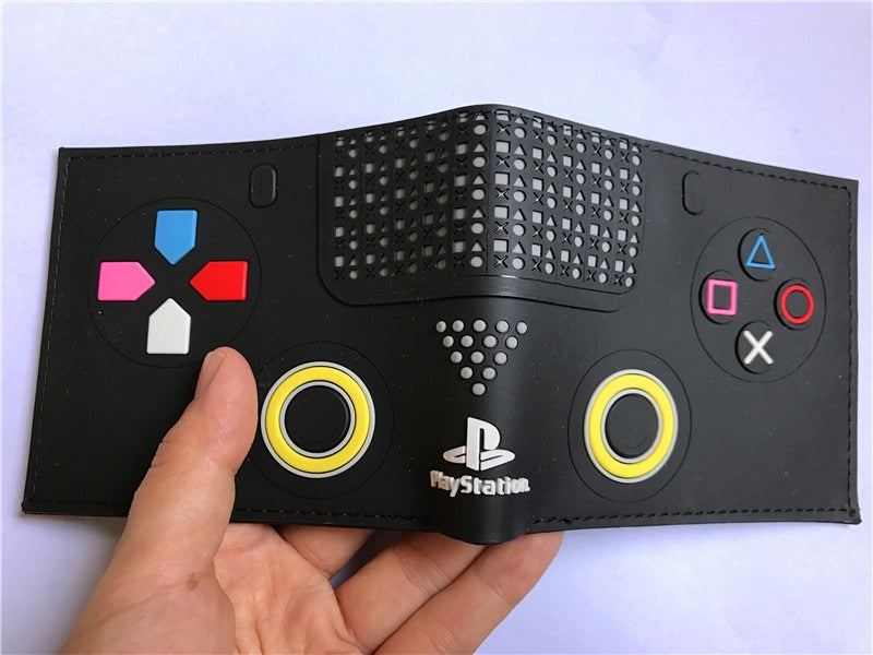 PS4 Wallet Playstation Game Controller Wallet Control Button Handle Model Short Wallet